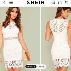 Women’s lace bodycon dress